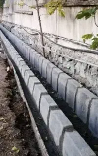 اجرای جدول‌کاری و محوطه‌سازی کفپوش و سنگ‌فرش
