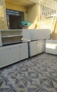 کابینت و سینک و سنگ صفحه کابینت