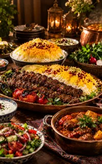 سفارش غذای ایرانی، غذای خانگی، غذای مراسم