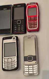 نوکیا X6 و 3220 و 7610s و X3 و  6680