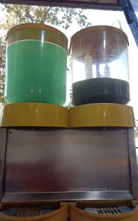 شربت‌سردکن دو مخزن تکنودقیق،صنعتی،استیل