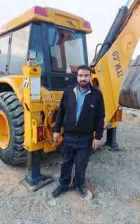 خاکبرداری مینی لودر بیل مکانیکی بیل بکهو