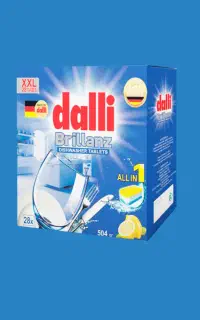 قرص ماشین ظرفشویی ۲۸عددیdalli