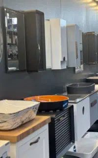 کابین روشویی UPVC / مناسب شمال / با قیمت تولیدی