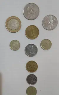 سکه خارجی رایج و قدیمی ۱۰ عدد