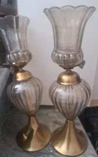 شمعدان لاله پایه دار ابکاری