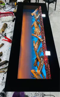 شومینه برقی مدل جدید ۴۱۷۰