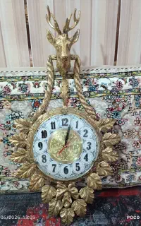 ساعت دیواری برنز