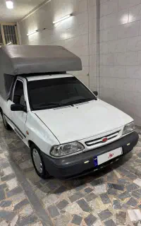 پراید وانت دوگانه دست