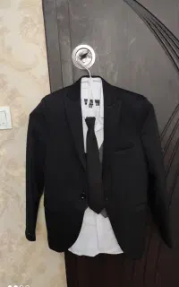 کت وشلوار و کفش سایز ۱۲سال سایز ۳۴