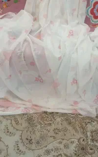 پرده باربی دخترانه