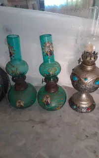 لمپا قدیمی ،گلدان دکوری،دونه ای ۵۰۰ تومن