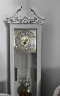 ساعت ایستاده چوبی
