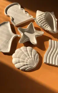 آموزش سنگ مصنوعی ، طراحی روی سفال،عروسک مکرومه