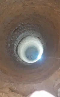 کندن چاه فاضلاب