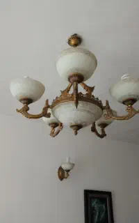 لوستر پنج شاخه دوعدد