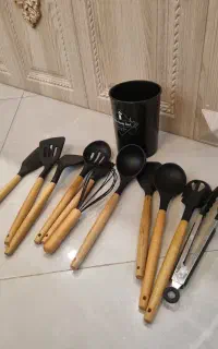 کفگیر و ملاقه سیلیکونی