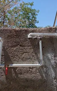 لوله کشی گاز و اجرای نرده