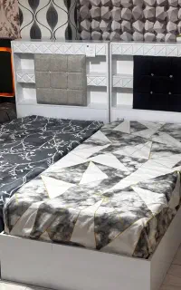 تخت های یک نفره 90 و 120 زرکالا (دارای رنگ بندی)