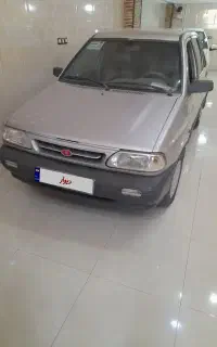 پراید مدل ۹۱ نقره‌ای دوگانه شرکتی
