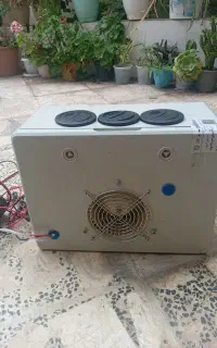 کولر ماشین برقی آبی