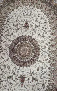 فرش ماشینی نو یا در حد نو ۱۲ و ۶ متری