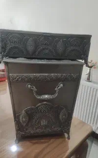 جا دستمال کاغذی و سطل
