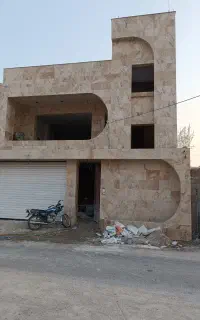 نماکاری ساختمان سنگ و کاشی