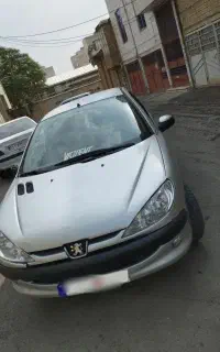 پژو ۲۰۶ مدل ۸۴ موتور قانونی ۹۴