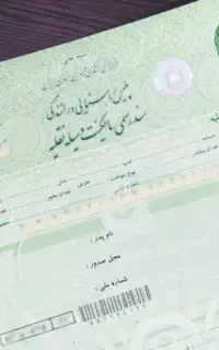 برگ سبز خودرو سمند گم شده