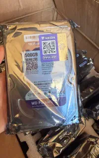 هارد ۵۰۰ گیگ وسترن بنفش یکسال گارانتی تک و عمده