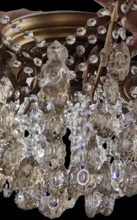 لوستر برنجی