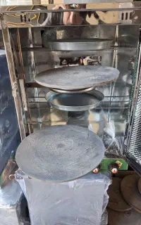 تنور گازی گرگان ۲چدن ۳شعله