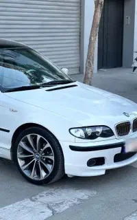 بی ام و ۳۱۸ سفید E46 مدل ۲۰۰۵ BMW