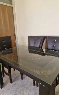 مبل و میز ناهار خوری ۴نفره