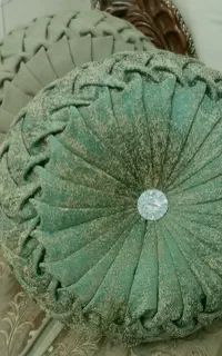دوخت کوسن دایره