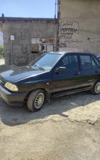 پراید مدل ۸۳ انژکتور بدون رنگ تازه تعمیر