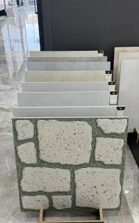 کاشی و سرامیک سایز 60*60 خاک سفید مخصوص فضای بیرون