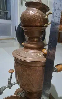 سماور ذغالی مسی