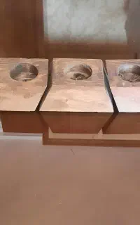 جاشمعی چوبی