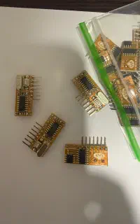 ماژول گیرنده رادیویی مدل Rxc6 433Mhz کد لرن