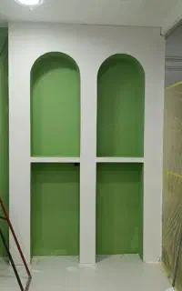نقاشی ساختمان رنگ امیزی