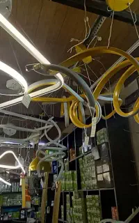 لوستر خطی LED