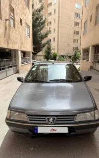 پژو ۴۰۵ خاکستری دوگانه شرکتی مدل آخر ۹۲