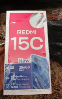 شیاومی 15c رنگ آبی رم۸حافظه۲۵۶