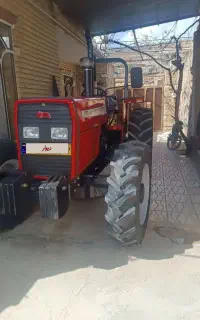 تراکتور1085با گاو اهن وتریلی با170ساعت کاردرحدصفر