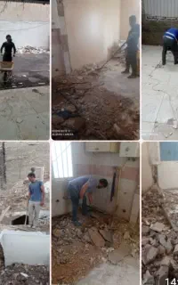 تخریب حمل نخاله با ماشین تجهیزات کامل تمام نقاط