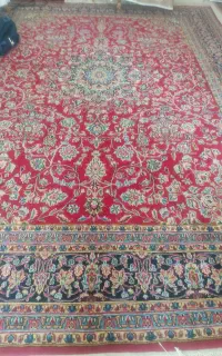 قالی کرمانی دستباف