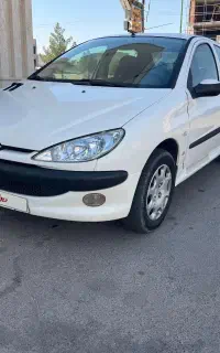 پژو ۲۰۶ SD مدل ۱۳۹۳ V8 بدون رنگ