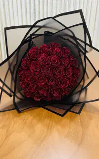 گل رز روبانی